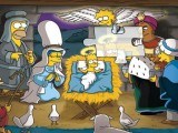 Creche Simpson de Noel