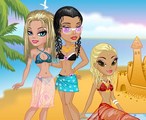 3 filles à la plage
