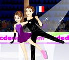 Couple de patineurs