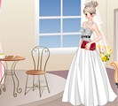 Habillage d'une mariée