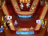 Jeu de serveuse dans un sushi bar