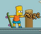 Bart sur un skate