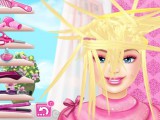 Coiffure de folie Barbie