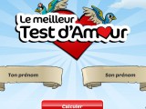 Nouveau test amoureux