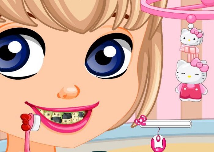 Dentiste pour la fan de Kitty