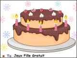 Gateau pour un anniversaire