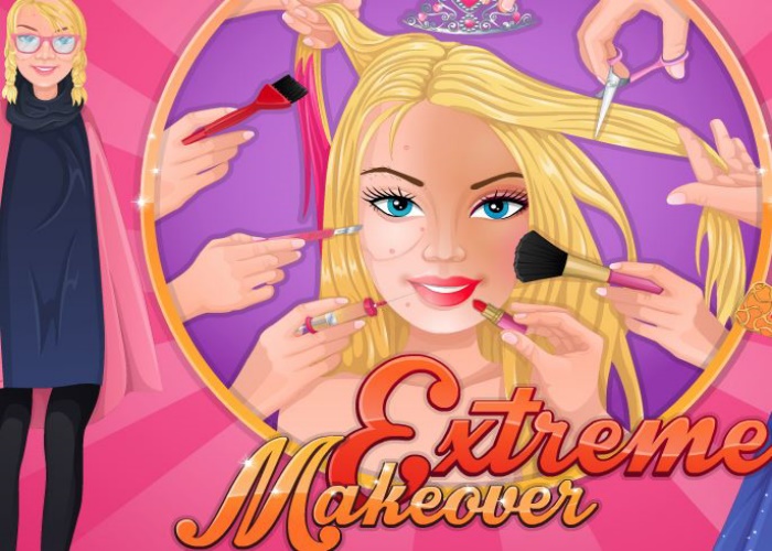 jeux de barbie habillage et maquillage et coiffure