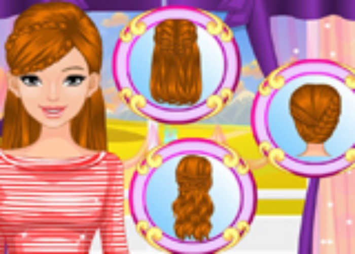 barbie coiffure de folie