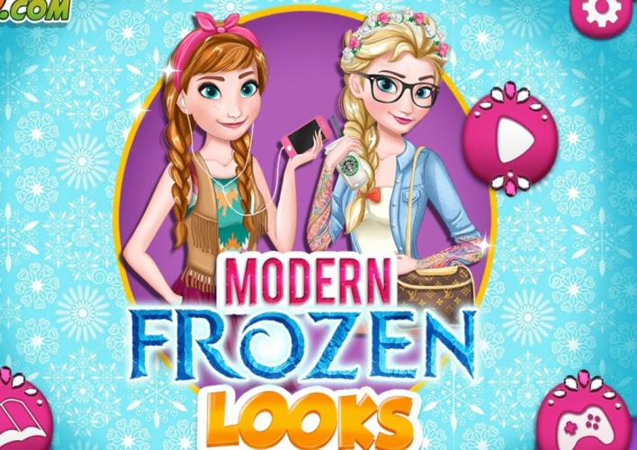 Soeurs Frozen modernes