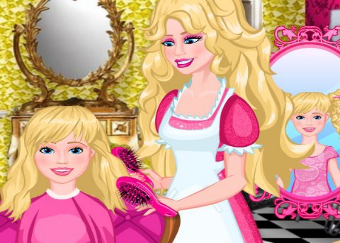 Salon de coiffure Barbie