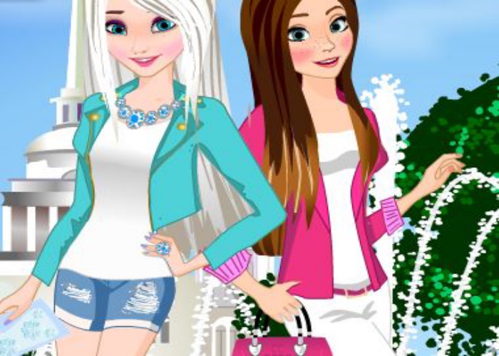 Soeurs Frozen modernes