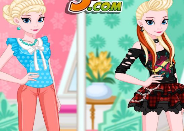 Elsa en 2 styles