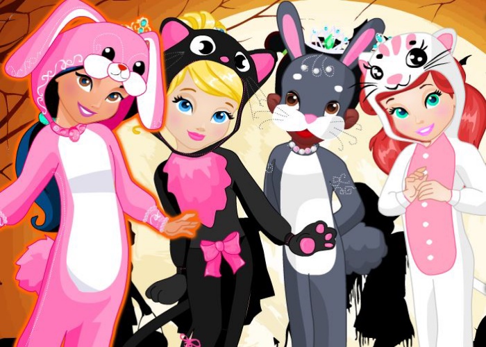 Princesses en costume d'animal