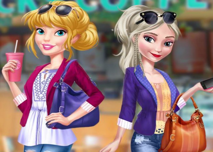 Barbie et Elsa meilleures amies