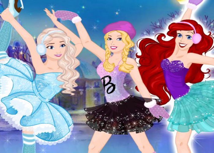 Patinage entre princesses