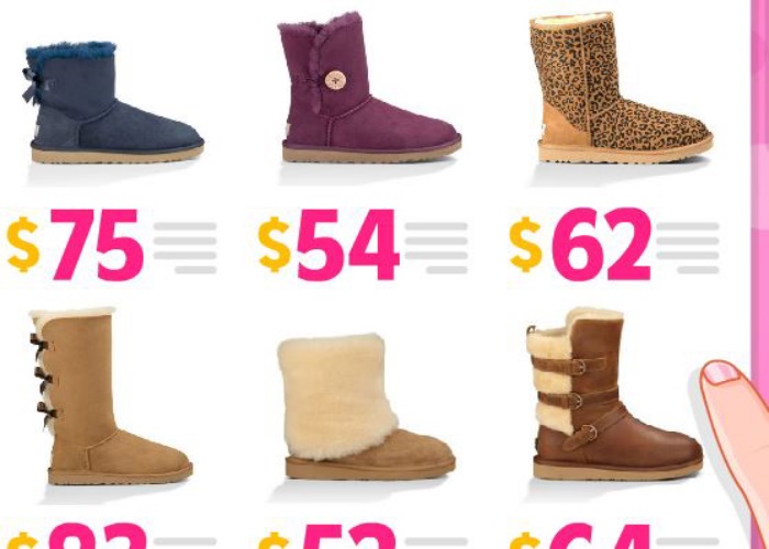 Bottes ugg personnalisées