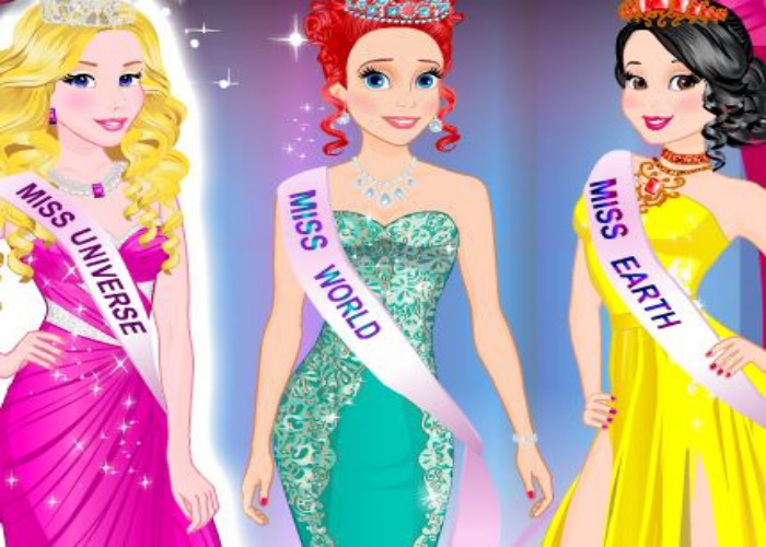3 princesses Disney Miss