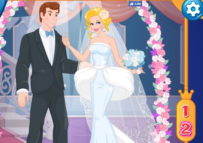 Mariage de Cendrillon passé présent