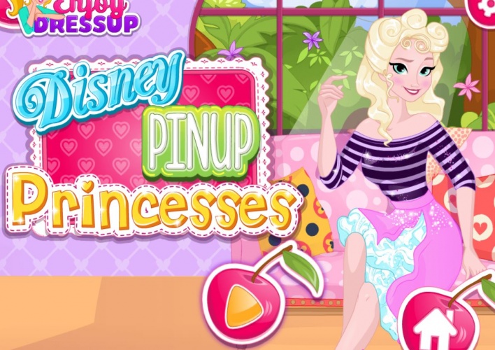 Princesses Disney pin up