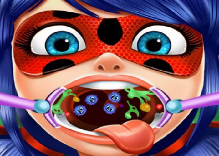 Ladybug a mal aux dents