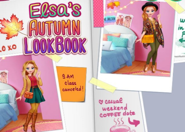 Elsa look d'automne