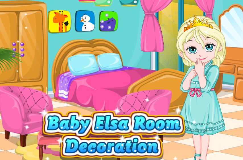 Chambre de petite Elsa Frozen