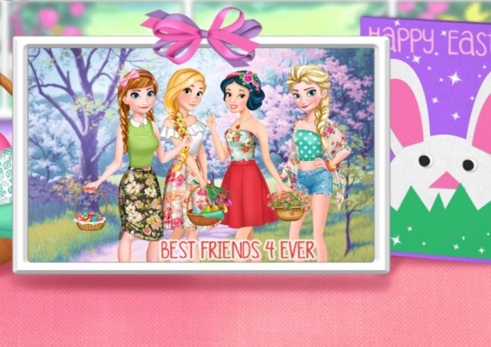 Fête de Pâques chez les princesses