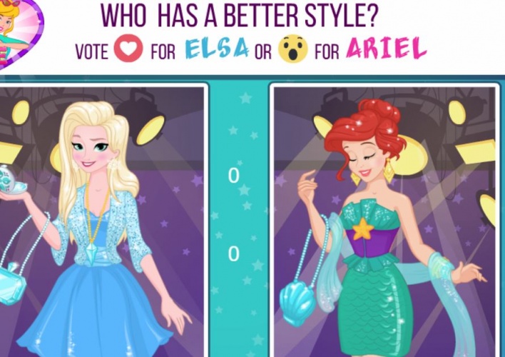 Elsa ou Ariel plus stylée ?