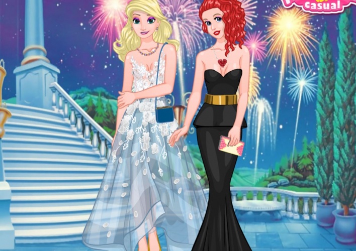 10 robes pour Elsa et Ariel 