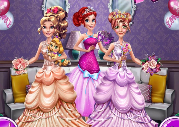 Soirée élégante pour princesses sophistiquées