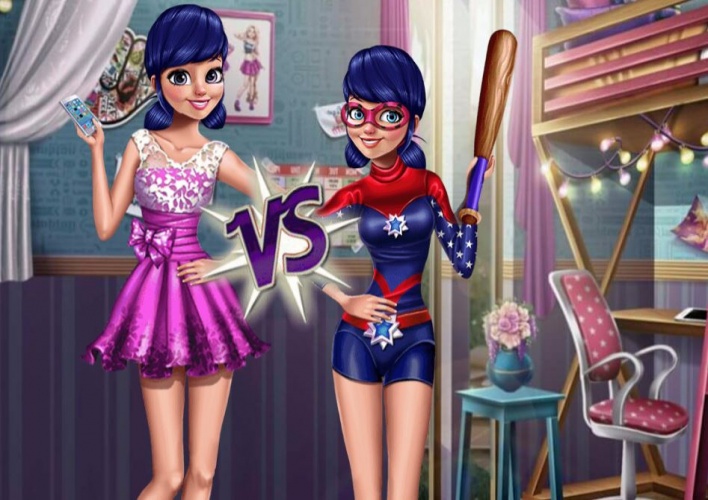 Ladybug vs Marinette