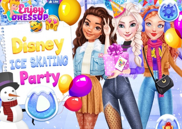 Fête d'anniversaire à la patinoire