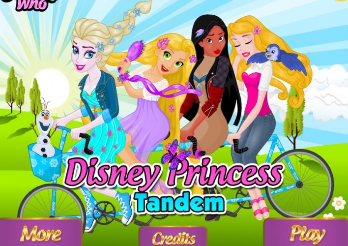 Sortie princesses en tandem