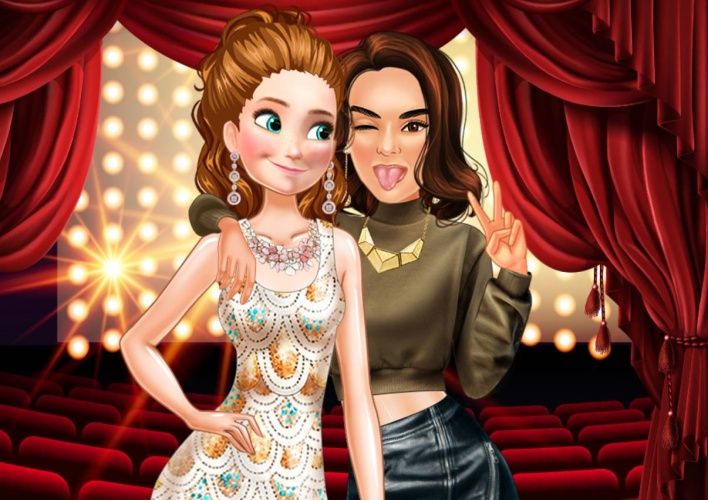 Anna Frozen et Kendall Jenner