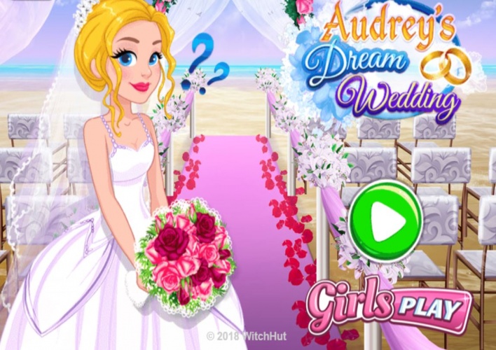Mariage de rêve d'Audrey