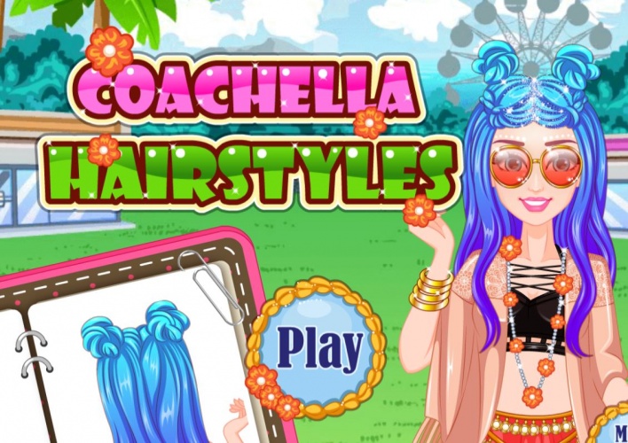 Coiffure pour Coachella