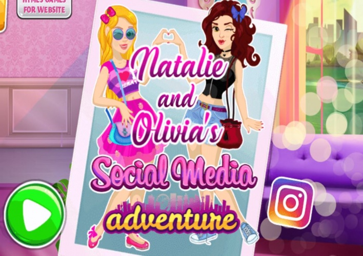 Natalie et Olivia s'affichent