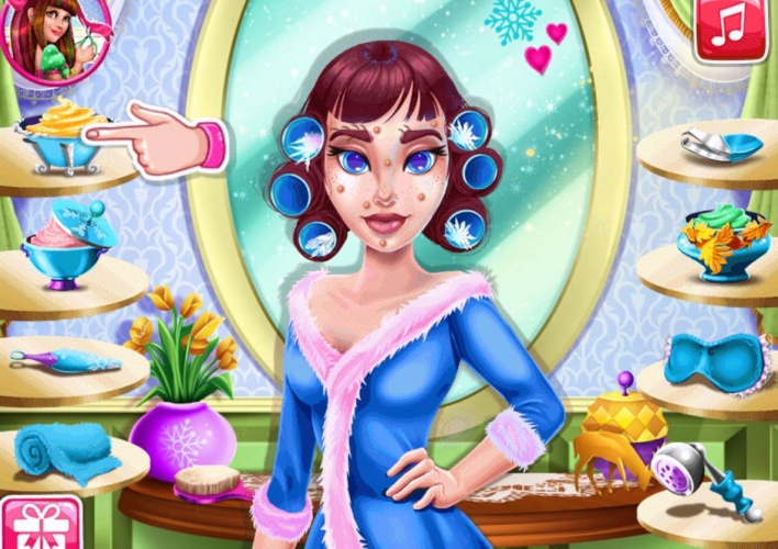 La princesse de glaces se relooke