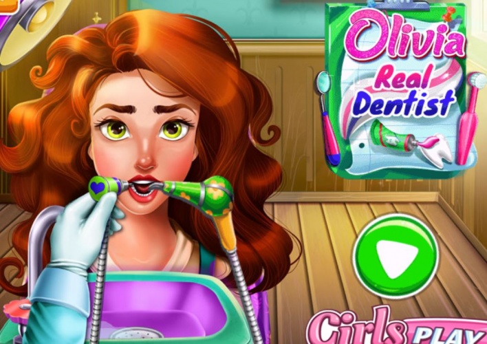 Olivia chez le dentiste