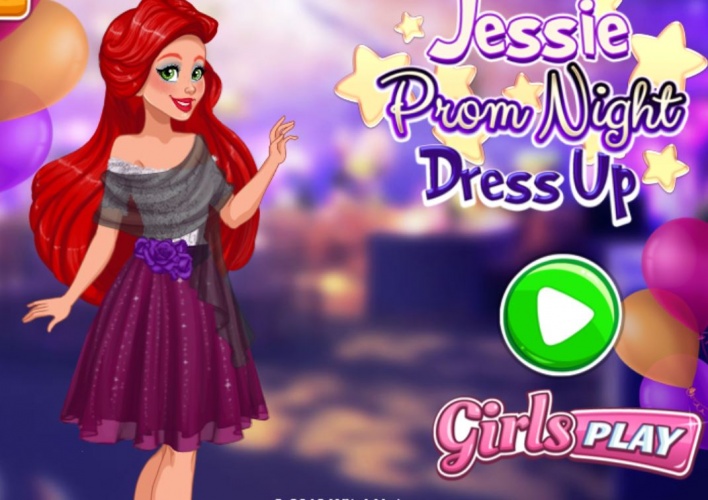 Jessie s'habille pour le bal