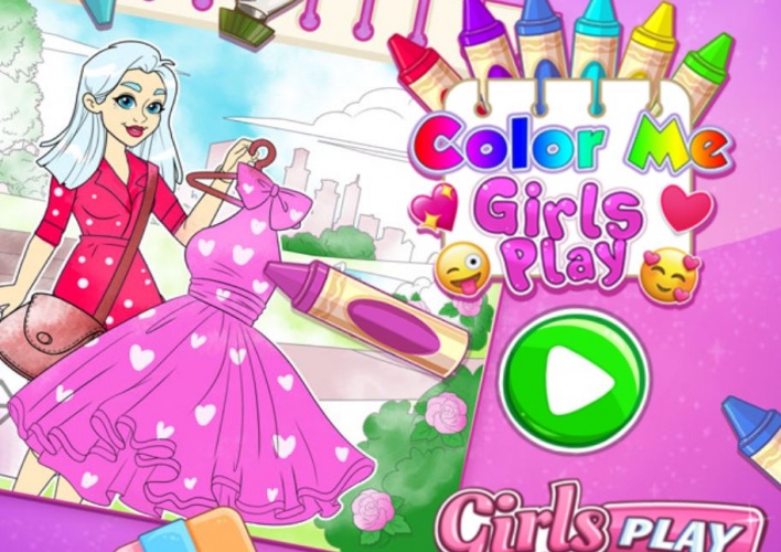 Coloriages girly