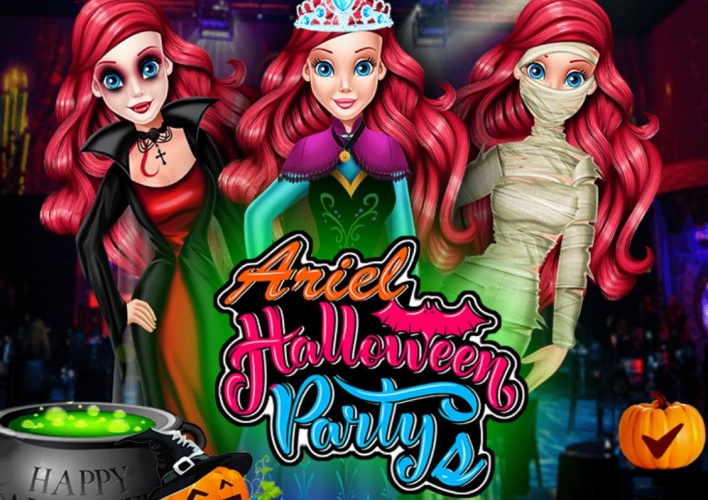 Fête d'Halloween d'Ariel