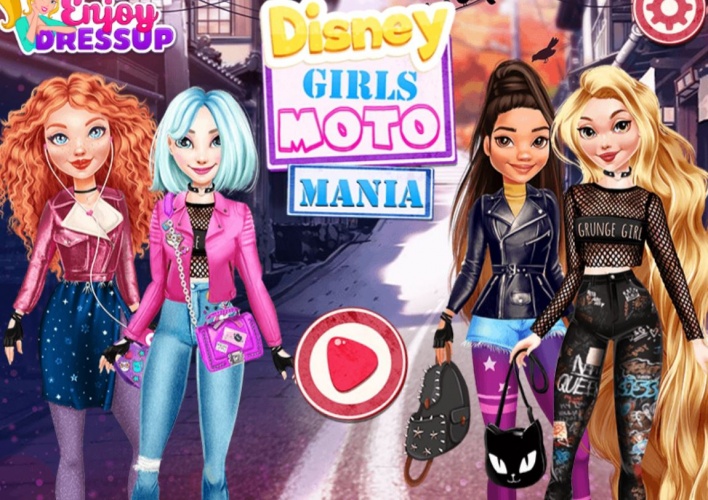 Princesses fan de moto