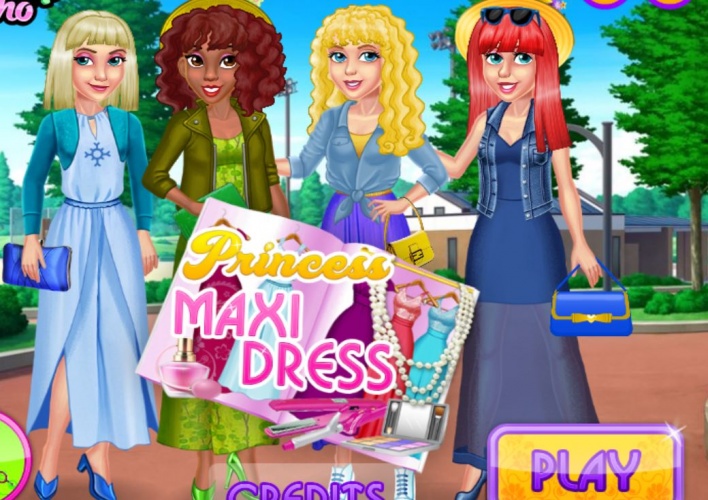 Princesses aux robes longues