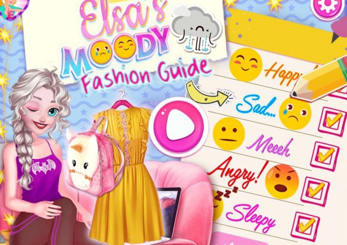 Elsa Frozen selon son humeur