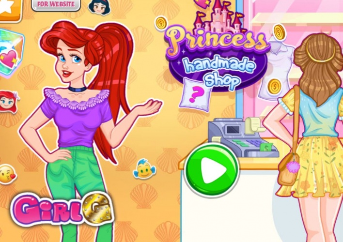 Magasin de cadeaux princesses