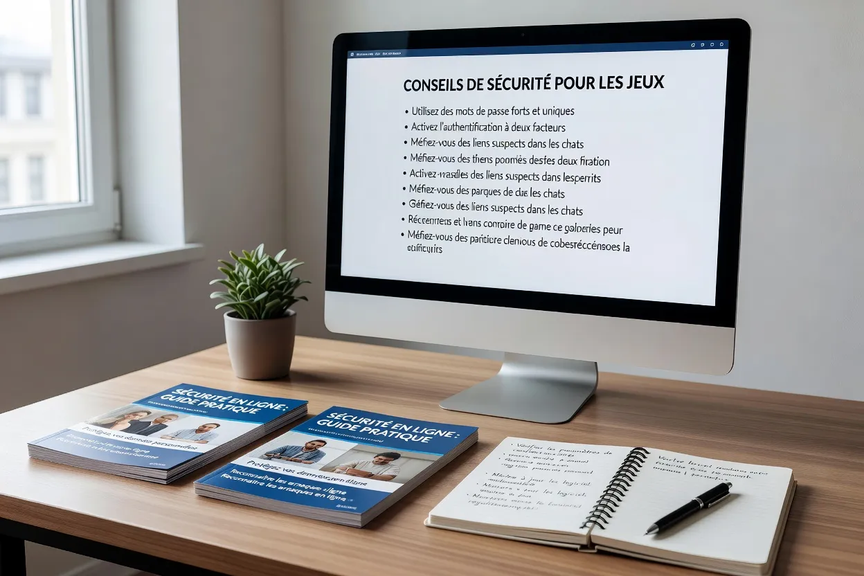 Parent configurant le contrôle parental pour les jeux en ligne