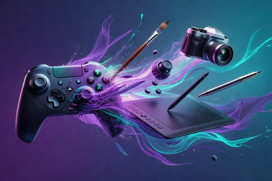 Transformation créative du jeu vers les outils numériques professionnels